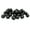 Black, variant on Northlight Shiny Shatterproof Christmas Ball Ornaments 3.25" (82mm) - Silver - 32ct