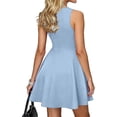 thumbnail image 4 of CIENVNSTG Fashion Casual Solid-color Dress Party Dress Spring Summer Dress For Women, 4 of 4