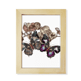 thumbnail image 1 of Flowers and Desktop Adorn Photo Frame Display Art Painting Wooden, 1 of 3