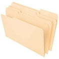 thumbnail image 2 of Office Depot File Folders, 1/3 Cut, Legal Size, 30% Recycled, Manila, Pack Of 100, 810846, 2 of 6