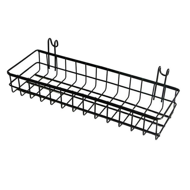Estantes de almacenamiento de hierro Organizador de soporte de estante Cocina Los 40x10x5cm
