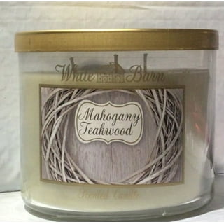 Mahogany Teakwood Intense 3 Wick Candle 14.5 oz / 411 g (Made with Natural  Essential Oils)