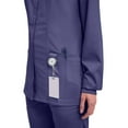 thumbnail image 4 of Cherokee Snap Front Scrub Jackets for Women, Workwear Revolution Soft Stretch WW310, 4 of 9