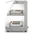 thumbnail image 6 of NSF 26 in. Countertop Food Warmer Glass Display Commercial Glass Bakery Show Case 4.5 Cu. Ft., 6 of 9