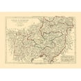 thumbnail image 2 of Santini 32x24 Black Ornate Wood Framed with Double Matting Museum Art Print Titled - Austria - Santini 1794, 2 of 4