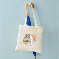 thumbnail image 4 of CafePress - Bulldog Easter Tote Bag - Unisex Canvas Tote Bag, Beige, 1-Piece, 4 of 6