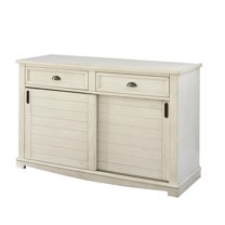Steve Silver Cayla Wood Buffet in Distressed Antique White