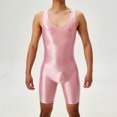 thumbnail image 5 of Lencería para hombre, camisetas de lucha brillantes al óleo, leotardo, Boxer, mono inferior, mono de una pieza, peleles, traje de baño deportivo atlético, 5 of 5
