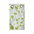 thumbnail image 1 of Floral Hanging Pocket Organizer, Flourishing Leaves on Branches Pattern Botanical Nature Themed Spring Feels, Printed Polyester Storage Bag with Pockets, 9" x 16", Lime Green White, 1 of 2