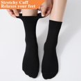 thumbnail image 6 of Women's Thin Cotton Crew Socks - Soft Above Ankle Bootie Casual Dress Socks 6-Pairs, 6 of 6