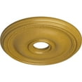 thumbnail image 3 of Ekena Millwork 18 1/8"OD x 3 3/4"ID x 1 1/8"P Bradford Ceiling Medallion (Fits Canopies up to 4 3/8"), Hand-Painted Iridescent Gold, 3 of 6