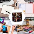 thumbnail image 6 of FORMRS 1-Subject Spiral Notebook 8" x 5" College Ruled 60 Refillable Sheet A5 Hard Cover, 2 Pack, Moon Pattern, 6 of 7