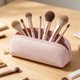 thumbnail image 5 of Cosmetic Brush Storage Bag Cosmetic Bag Portable Cosmetic Storage Bag Travel Brush Bag Leather Waterproof, 5 of 6
