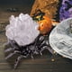 thumbnail image 4 of Decoraciones de Halloween, adornos de Halloween, regalos de Halloween, cristal natural, amatista, grava, cristal blanco, decoración de escritorio, regalo de Halloween, araña de cristal único de plásti, 4 of 6