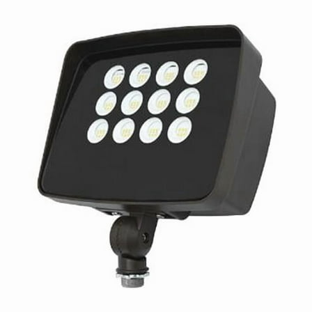Probrite 103-10600001-1 4000K 5000 Lumen Integrated LED Flood Light - Bronze