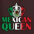 thumbnail image 5 of Wild Bobby Mexican Queen Latin Pride Women Tri-Blend Racerback Tank Top, Brown, Large, 5 of 5