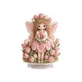 thumbnail image 2 of 3D Flower Fairy Fabric Poke Art Kit DIY Educational Craft Toy for Kids Handmade Art Project Birthday Gift Home Desk Decor Party Favor, 2 of 4