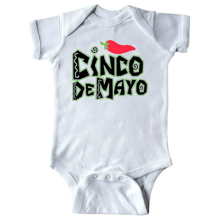 

Inktastic Cinco De Mayo with Red Pepper Gift Baby Boy or Baby Girl Bodysuit