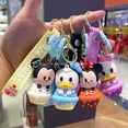 thumbnail image 2 of Kawaii Anime Cartoon Disney Keychain Mickey Mouse Minnie Figure Keychains Donald Duck Piglet Key Chain Model Kids Toys GiftChina Gong Bohan LED, 2 of 2