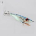 thumbnail image 2 of OPOLSKI 5Pcs Saltwater 3D Shrimp Fishing Lure Luminous Prawn Flick Bait Squid Jig Hook Tackle, 2 of 8