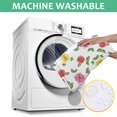 thumbnail image 6 of Pioneer Flower Floral Print Pattern Square Tablecloth, Waterproof Wipeable Spillproof Washable Table Cover for Home Kitchen Party and Daily Decor 52"x52", 6 of 6