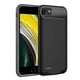 thumbnail image 1 of Funda con batería recargable de 6000 mAh para iPhone SE (2020)/8/7/6, salida de audio., 1 of 5