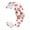 Red Lips, variant on For Samsung Galaxy Watch Active Replacement Soft Silicone Sport Wrist Band Straps, Red Lips