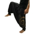 thumbnail image 1 of Men's Casual Elastic Waist Baggy Hippie Yoga Harem Pants Men Hippie Boho Gypsy Aladdin Hippie, 1 of 3