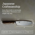 thumbnail image 4 of Shun Premier Ultimate Utility Knife 6-Inch, Serrated Utility Knife for Sandwiches and Vegetables, 4 of 7