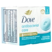 Dove Antibacterial Care, Beauty Bar Soap , 3 Bars, 3.17 oz (90 g) Each