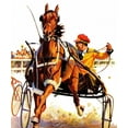 thumbnail image 7 of Marmont Hill Harness Race by Maurice Bower Painting Print on Canvas, 7 of 7