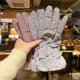 thumbnail image 5 of Nuevos guantes de invierno para mujer, guantes térmicos de lana resistentes al frío, resistentes al viento, guantes cálidos para correr al aire libre y esquiar, 5 of 5