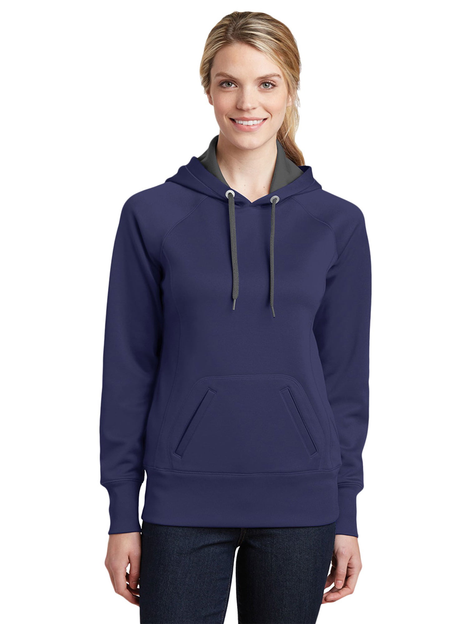 Sport-Tek - Sport-Tek Women's Fleece Hooded Sweatshirt - Walmart.com ...