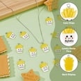 thumbnail image 4 of 1 Box 30Pcs Opaque Resin Pendants Imitation French Fries Charms Smile Face Chips Dangle Charm Beads Cute Funny Imitation Food Resin Pendants for Jewelry Making Hole 2mm, 4 of 6