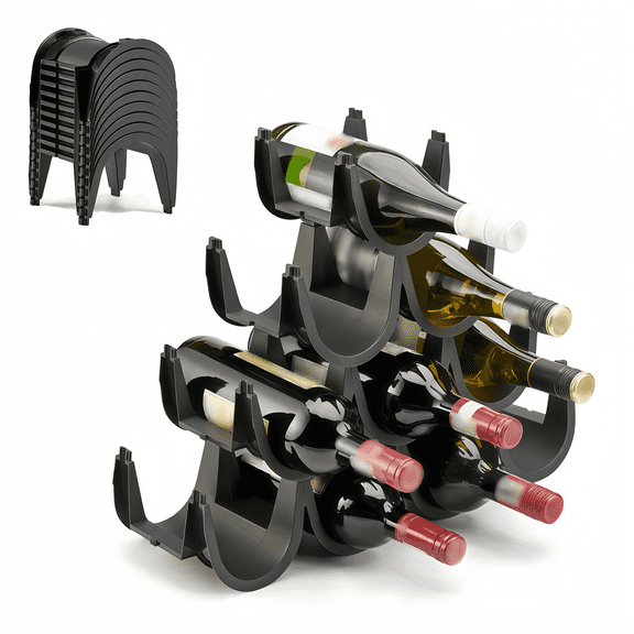 Wine And Beverage Rack In Modern Design Perfect For Storage