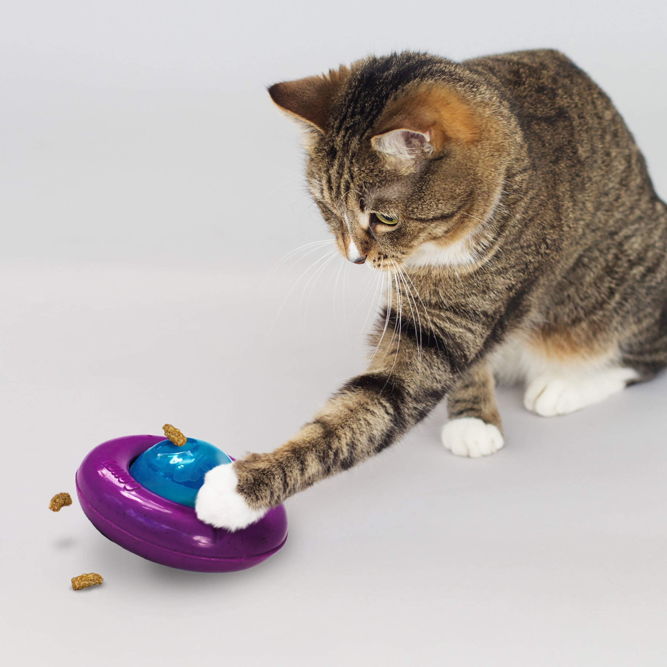 KONG® Infused™ Gyro Spinning Food and Treat Dispenser for Cats