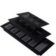thumbnail image 5 of 150mm Aluminium Rectangular Cabinet Wardrobe Air Vent Grille Ventilation-Cover For Air Conditioner Cabinet Grille Black Cover, 5 of 6