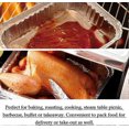 thumbnail image 3 of 20Pcs Aluminum Trays with Lid - 26.5 x 19.2 x 6.5cm - 1900ml - Aluminum Barbecue DishFood Containers, Aluminum Baking Dish, 3 of 5
