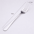 thumbnail image 3 of 48 Pieces Dinner Forks Set 7.1 Inch Silver Stainless Steel Dinner Forks, Forks Silverware, Forks for Home, Kitchen, 3 of 5