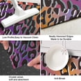 thumbnail image 3 of Purple and Orange Of Leopard Print Kitchen Rug Mat,Kitchen Runner Rugs Non Skid Washable,Decorative Kitchen Floor Mats for Kitchen,Sink,Laundry,17"X47", 3 of 5