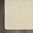 thumbnail image 4 of Nourison Wool Haven 5'3" x 7'3" Ivory Modern Indoor Rug, 4 of 8
