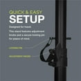 thumbnail image 5 of Knox Gear Adjustable Tripod Speaker Stand Bundle, 5 of 8