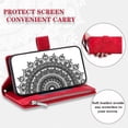 thumbnail image 5 of Style 006 For Xiaomi Redmi Note 14 4G (164.84x78.15x8.16mm) Wallet Case PU Leather Phone Cover Manda, 5 of 5