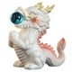 thumbnail image 4 of Figurita de dragón chino de cerámica, mascota de té en miniatura, recuerdo de 3x1,6x3 pulgadas, adorno de año Nuevo para decoración de escritorio y Blanco, 4 of 9