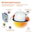 thumbnail image 4 of HALO RA 6-Inch Canless LED Recessed Downlight with Adjustable Gimbal, Selectable Lumens and Color Temperatures, Dim-to-Warm - RA6LS9FSD2W1EWHDM, 4 of 9