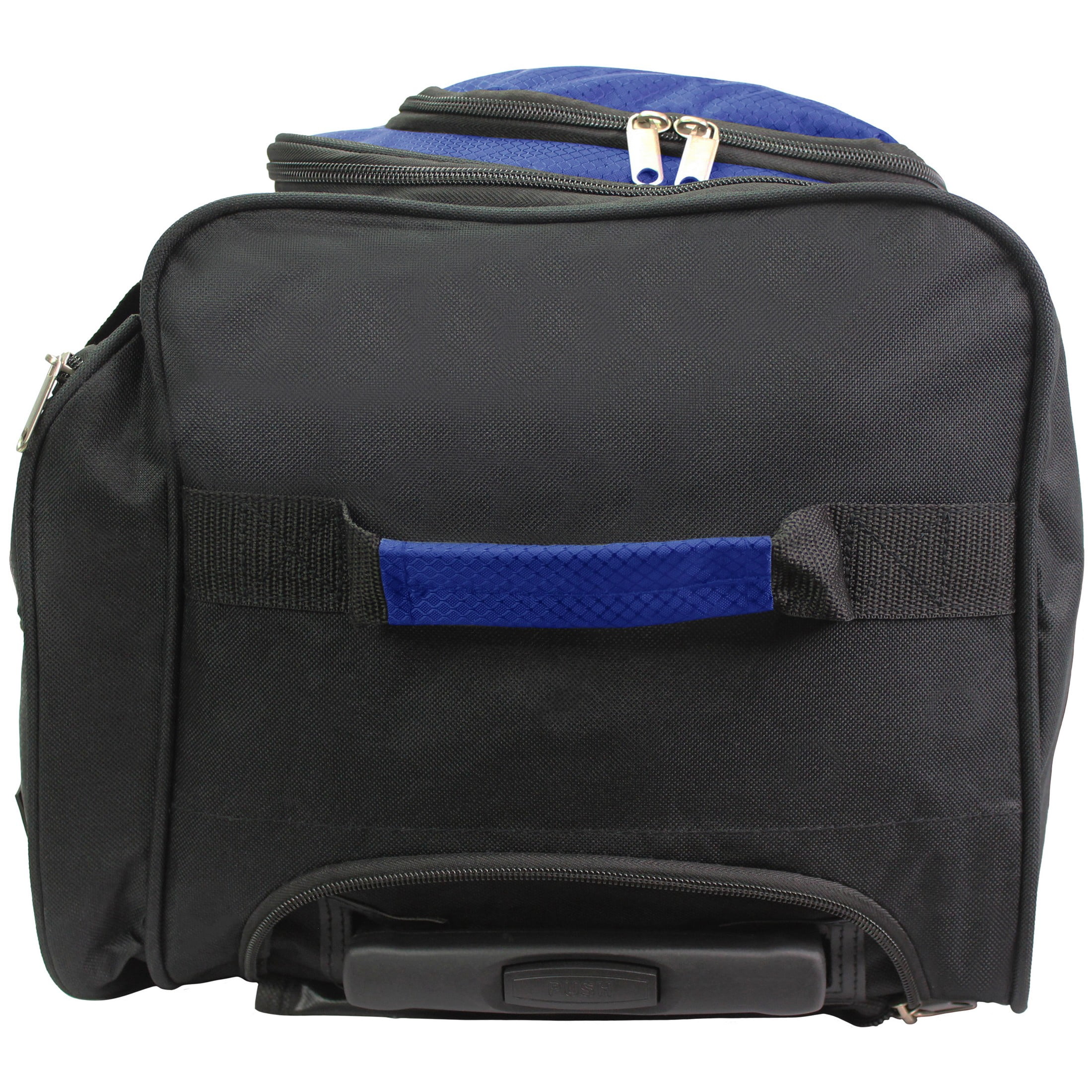 Hipack 28-Inch Heavy Duty Rolling Duffle Bag - Blue