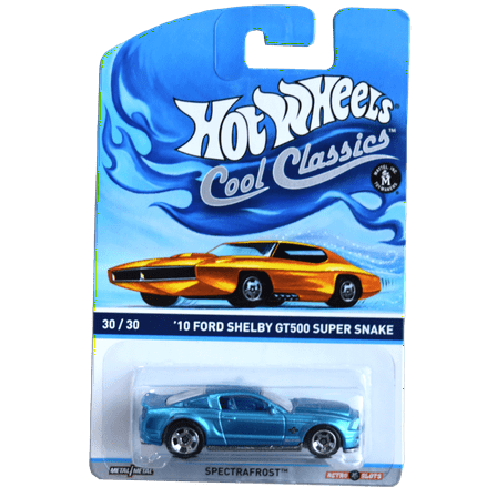 Hot Wheels '10 Ford Shelby GT500 Super Snake, Cool Classics 30/30 [blue]