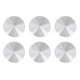 thumbnail image 1 of 6pcs Glass Table Tops Disc Hardwares Aluminum Disc 30mm Thick Aluminum Discs, 1 of 4