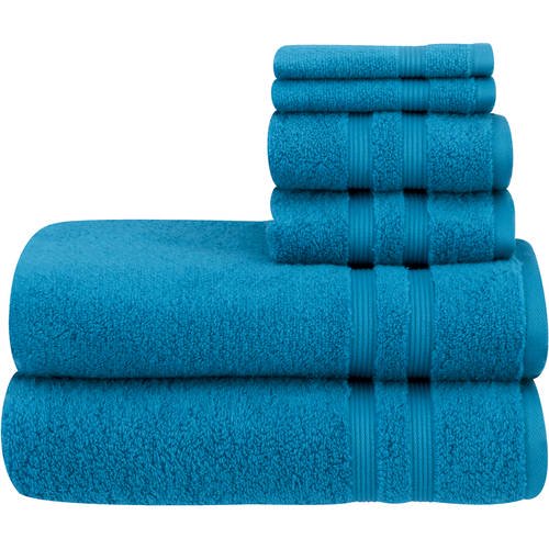 Mainstays Performance Bath Towel 6Piece Set