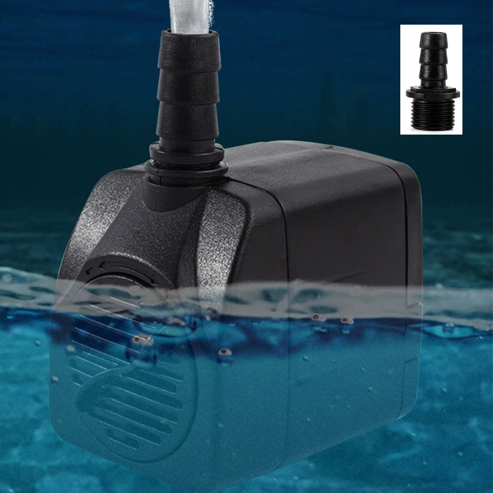 Mode Adjustable MINI Submersible Water Pump Aquarium Water Feature Optional LED 